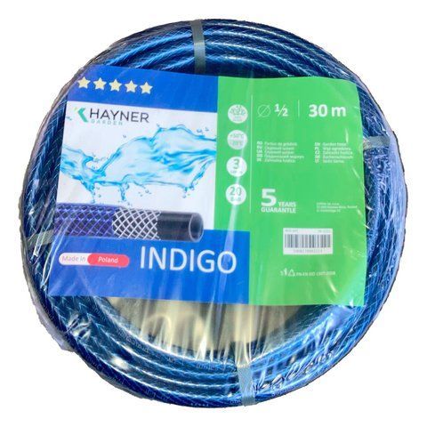 Шланг поливальний Indigo 3/4",30м (синій) // Khayner  (99-2233) 99-2233 фото