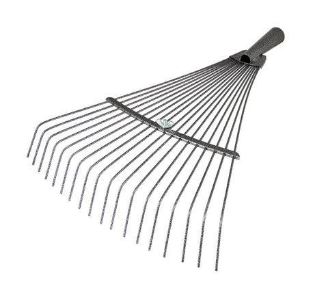 Граблі віялові розсувні фарбовані MASTERTOOL 18 спиць 500х390 мм 14-6233 (мт14-6233) мт14-6233 фото