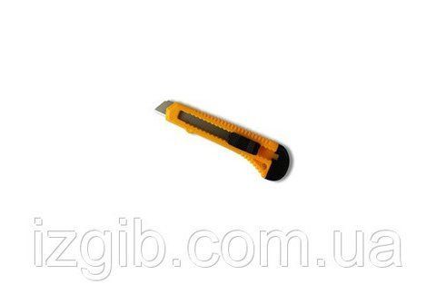 Нож пластиковый HOUSE-TOOLS автозамок 3 лезвия 18 мм (03-187) 03-187 фото