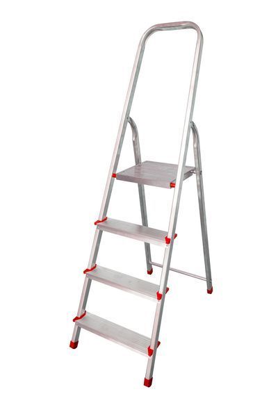 Стрем&rsquo;янка алюмінієва одностороння SCALA.TOP QUICKSTEP 4 сходинки 98-2004 фото