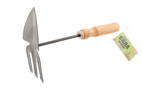 Сапа MASTERTOOL "Нептун" з дерев'яною ручкою 260х155х70 мм 14-6189 (14-6189) 14-6189 фото