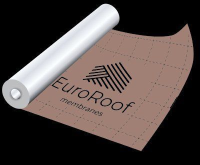 Мембрана супердиффузионная 150 г/м2 (1, 6 м x 44 м) "MAXI" // / EuroRoof (Испания) (72-003) 72-003 фото