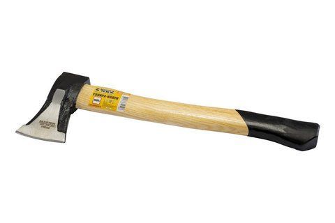 Сокира-колун MASTERTOOL 1000 г HRC 50 рукоятка з дерева з полімерним захистом 430 мм 05-0131 мт05-0131 фото