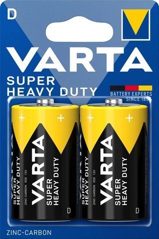 Батарейки VARTA SUPERLIFE D BLI 2 ZINC-CARBON (2 шт.) Варіант 2020101412 (93-955) 93-955 фото