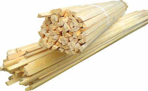 Штапик дерев'яний 1,2 м (100шт) (8-012) 8-012 фото