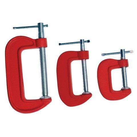 Набір струбцин столярних 3 шт. (743-636) 743-636 фото