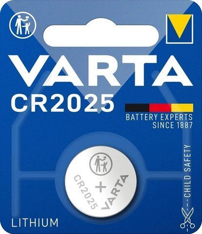 Батарейки VARTA CR 2025 BLI 1 LITHIUM Image 6025101401 (93-931) 93-931 фото